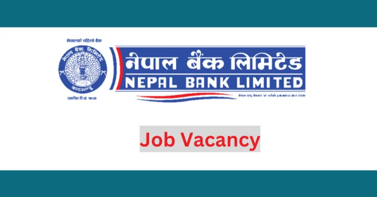 Nepal Bank Limited Vacancy